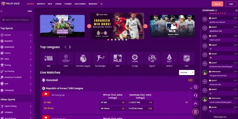 trustdice-legjobb-online-fogadoiroda