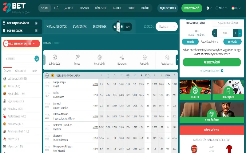 22bet-sportfogadási-lehetőségek 22bet-sportfogadási-lehetőségek